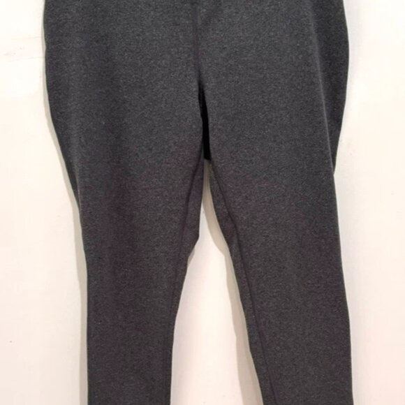 Women’s Gray Leggings Size XXL Stretch Activewear Pants Gym Yoga Workout - Picture 2 of 4